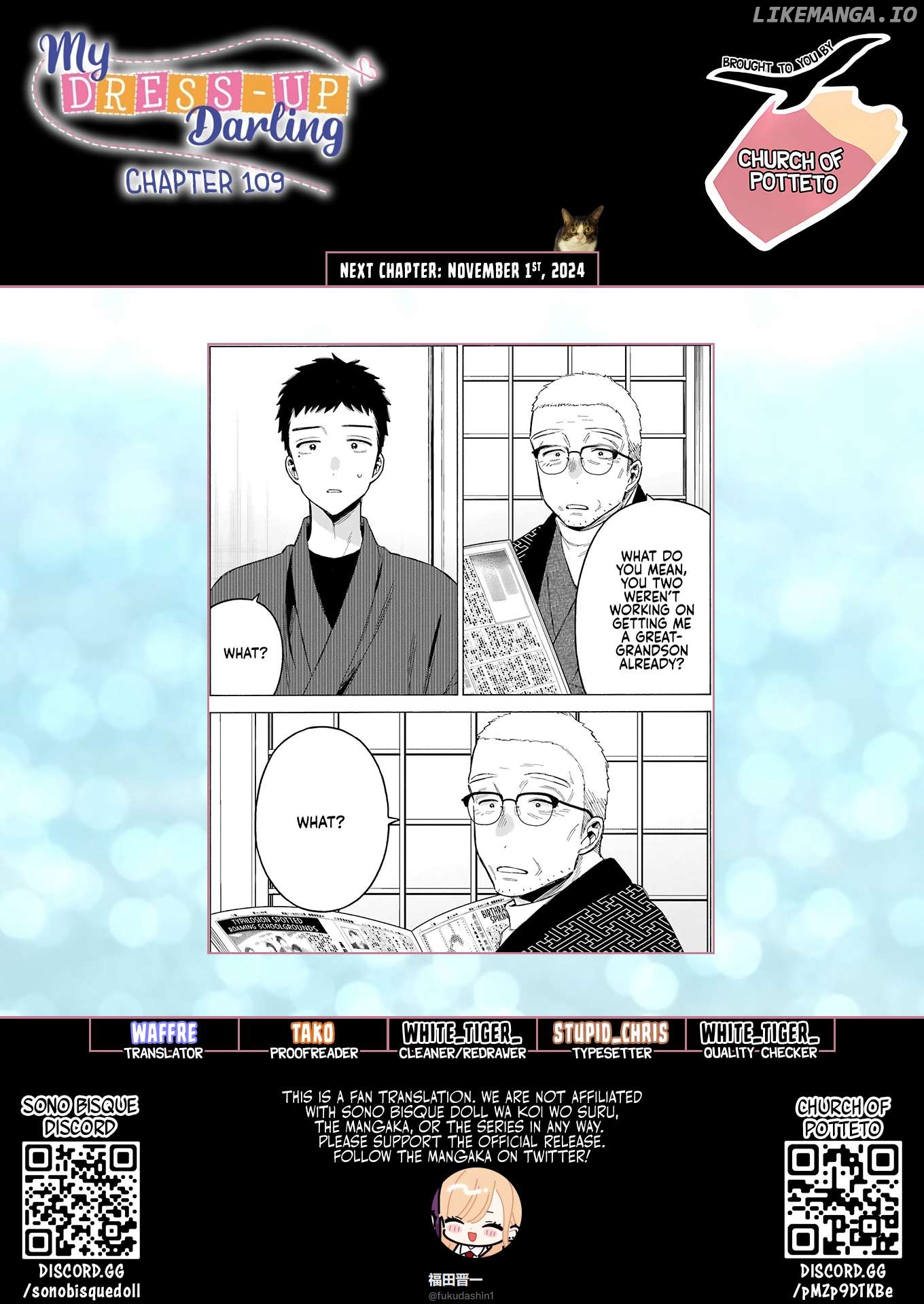 My Dress-Up Darling, Chapter 109 image 29